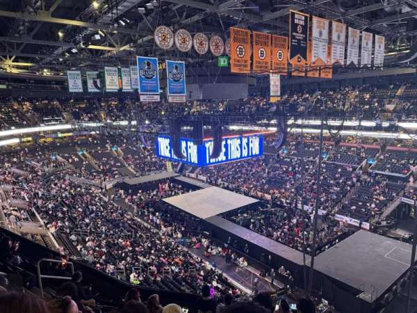 TD Garden, section: 327, row: 8, seat: 11