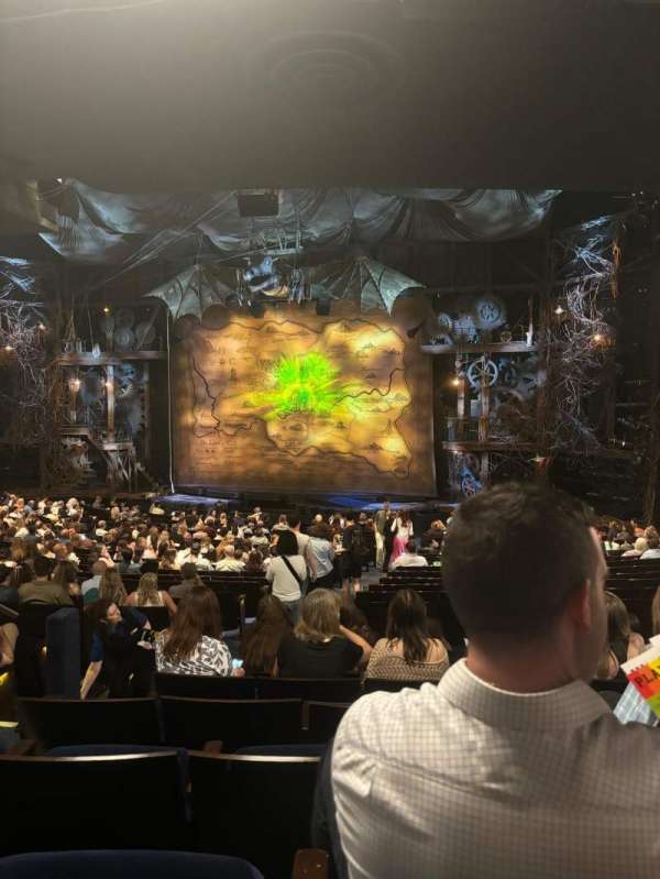 Gershwin Theatre, section: Orchestra C, row: W, seat: 8
