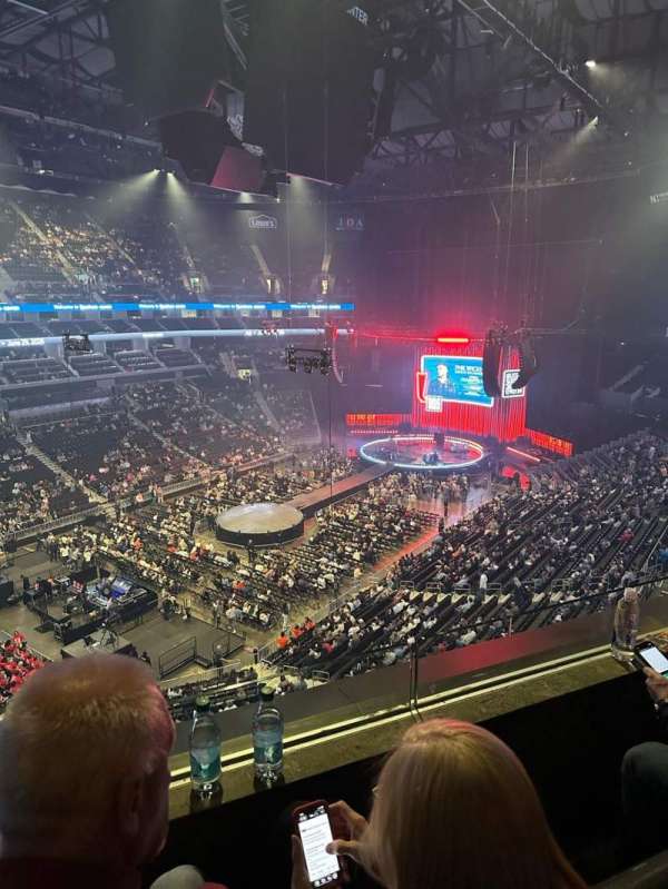 Spectrum Center, section: 229, row: B, seat: 20