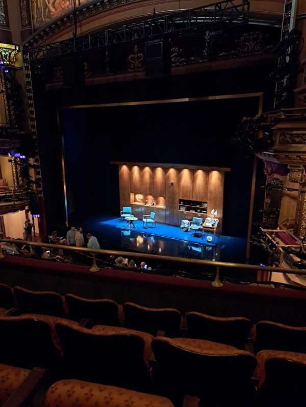 Belasco Theatre, section: Mezzanine R, row: D, seat: 14