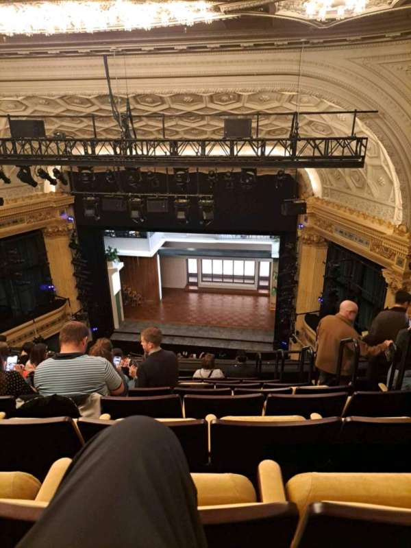 Hudson Theatre, section: Balcony C, row: H, seat: 118