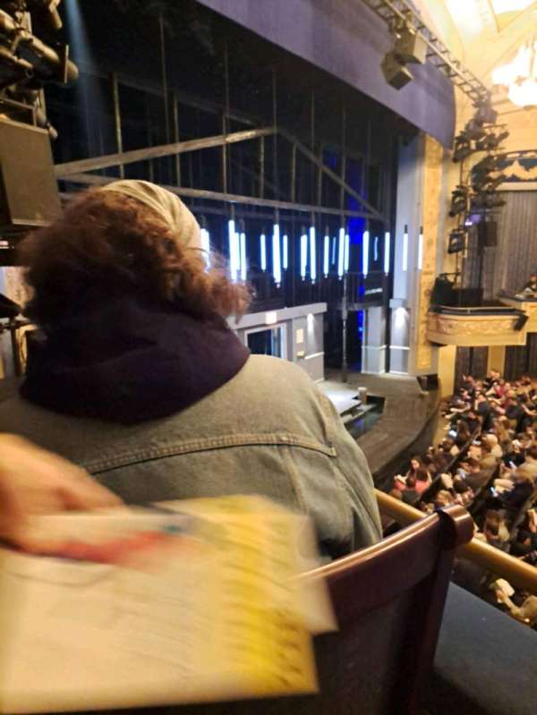 Gerald Schoenfeld Theatre, section: Box F, row: 1, seat: 4
