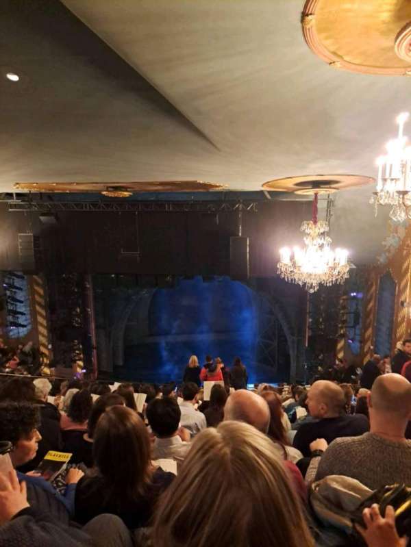 Lunt-Fontanne Theatre, section: Rear Mezzanine RC, row: M, seat: 120