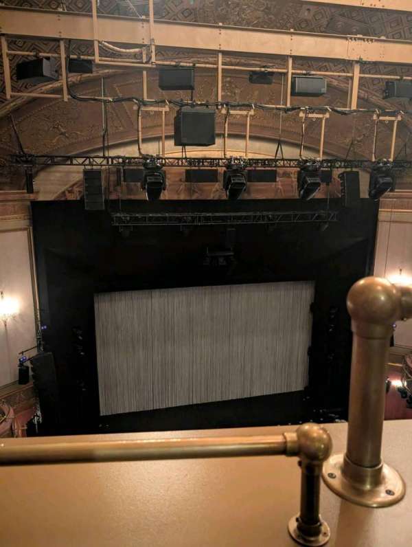 St. James Theatre, section: Balcony L, row: A, seat: 1