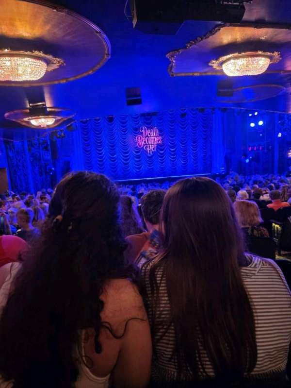 Lunt-Fontanne Theatre, section: Orchestra L, row: Y, seat: 7