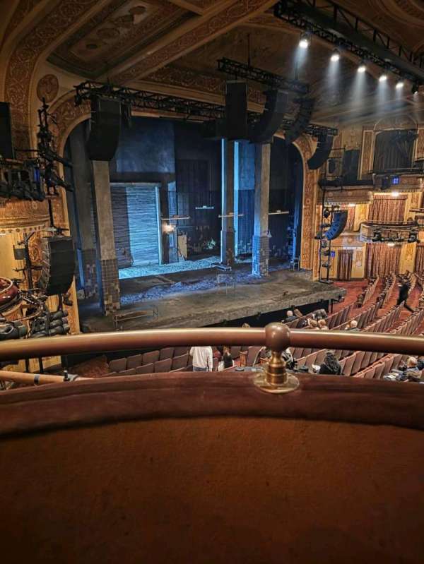 Winter Garden Theatre, section: Left Mezzanine, row: A, seat: 35