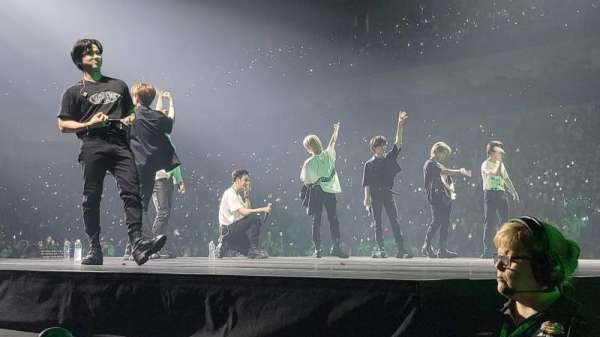 Dickies Arena, section: Floor 1, row: 10, seat: 2