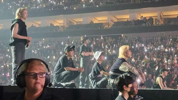 Dickies Arena, section: Floor 1, row: 10, seat: 2