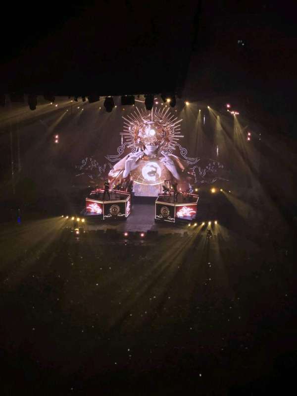 Madison Square Garden, section: 306, row: 1, seat: 12
