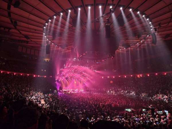 Madison Square Garden, section: 120, row: 10, seat: 14