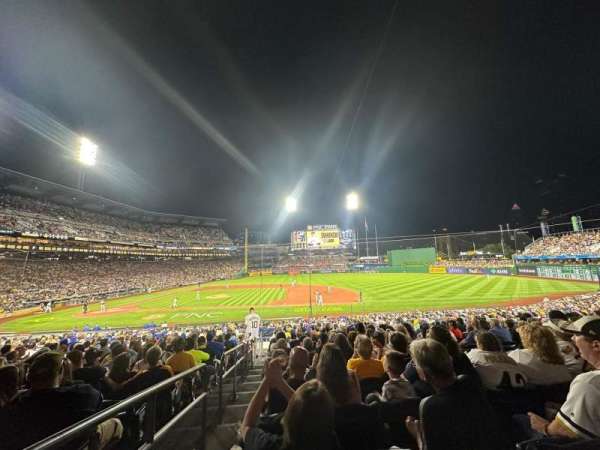 PNC Park, section: 109, row: T, seat: 16