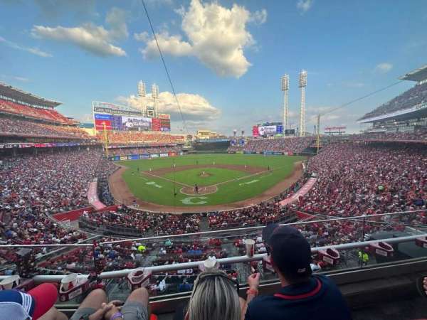 Great American Ball Park, section: 224, row: B, seat: 6