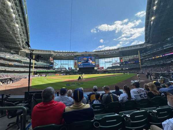 American Family Field, section: 117, row: 5, seat: 5