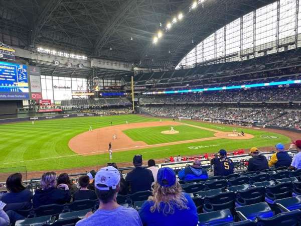 American Family Field, section: 225, row: 6, seat: 14