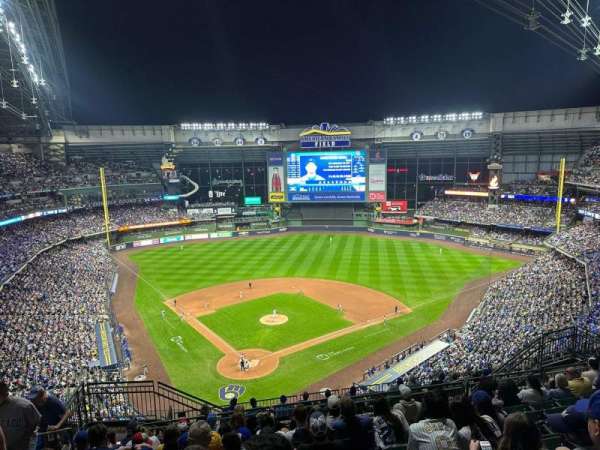 American Family Field, section: 420, row: 17, seat: 6