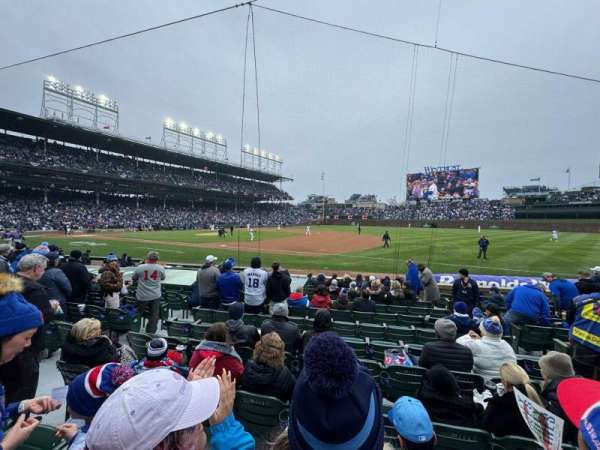 Wrigley Field, section: 27, row: 12, seat: 7