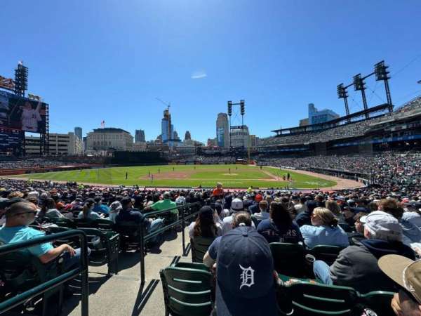 Comerica Park, section: 132, row: 33, seat: 15