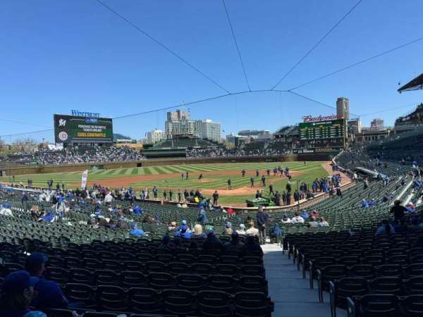 Wrigley Field, section: 116, row: 15, seat: 17