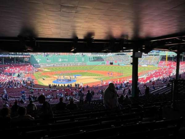 Fenway Park, section: Grandstand 19, row: 18, seat: 3