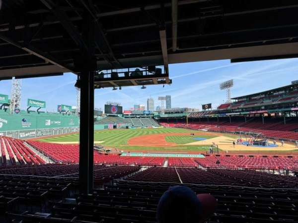 Fenway Park, section: Grandstand 26, row: 8, seat: 19