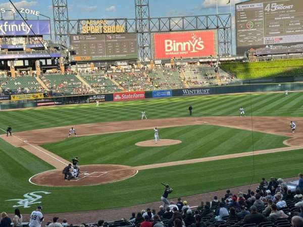 Rate Field, section: 130, row: 36, seat: 1