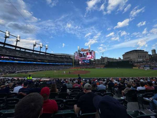 Comerica Park, section: 119, row: 25, seat: 3