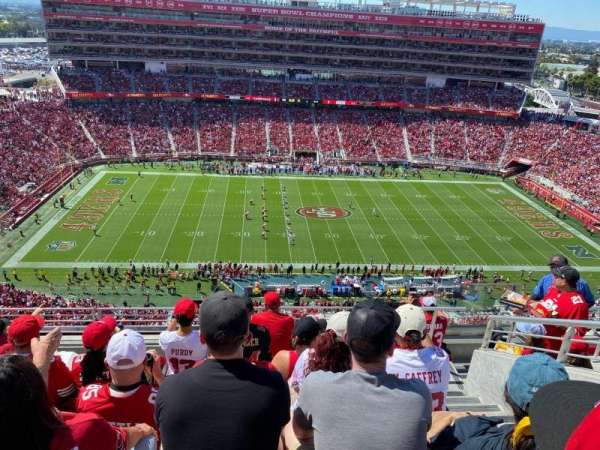 Levi's Stadium, section: 413, row: 17, seat: 2