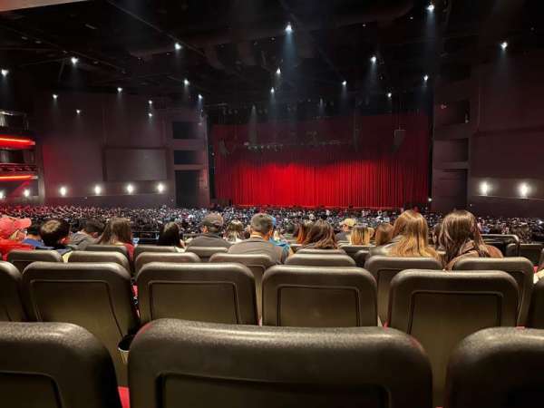 Peacock Theater, section: Loge Center Right, row: P, seat: 219