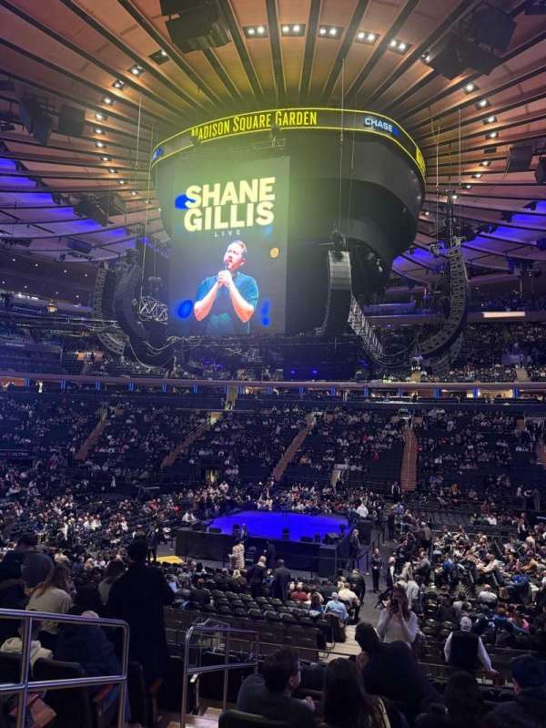 Madison Square Garden, section: 118, row: 13, seat: 3