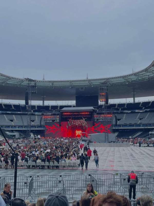 Stade de France, section: A5, row: 11, seat: 05
