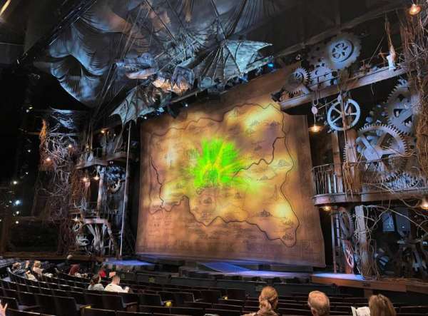 Gershwin Theatre, section: Orchestra R, row: H, seat: 18