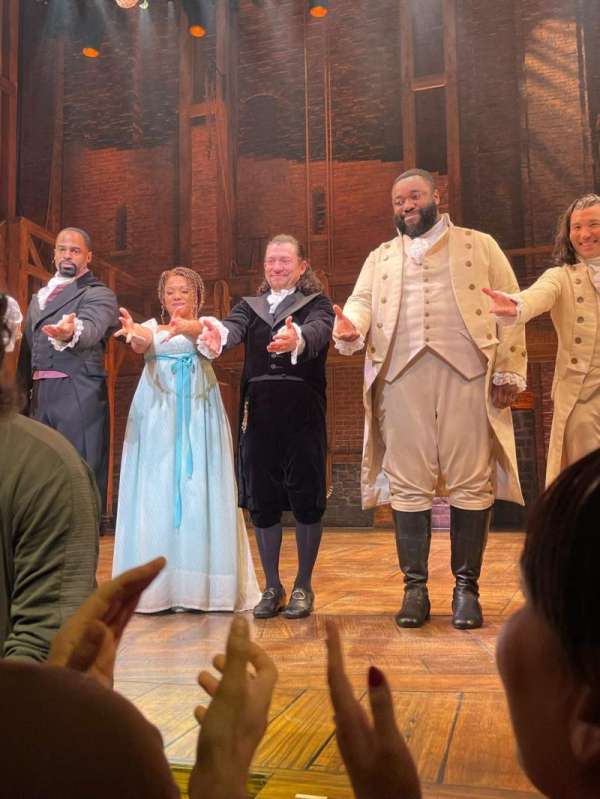 Richard Rodgers Theatre, section: Orchestra C, row: A, seat: 105