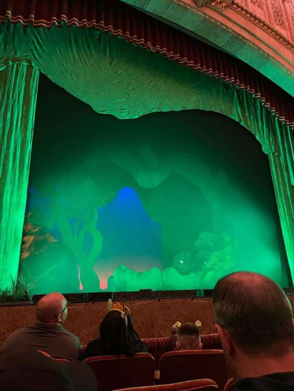 Hershey Theatre, section: Orchestra L, row: D, seat: 5