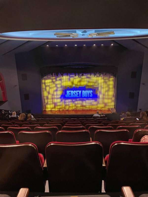 Walnut Street Theatre, section: Upper Mezzanine C, row: P, seat: 109