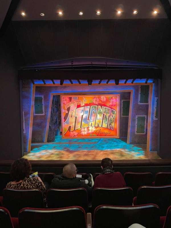 Walnut Street Theatre, section: Lower Mezzanine C, row: F, seat: 107