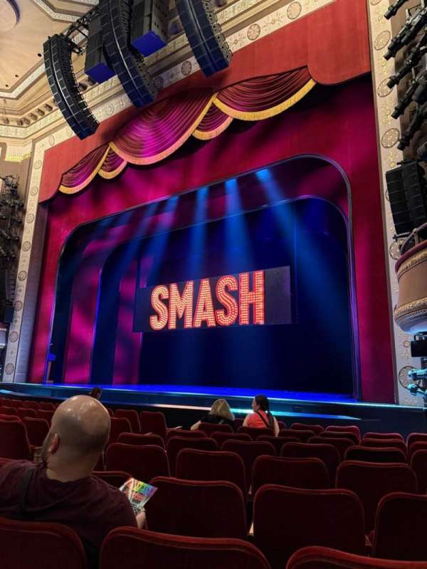 Imperial Theatre, section: Orchestra R, row: H, seat: 14