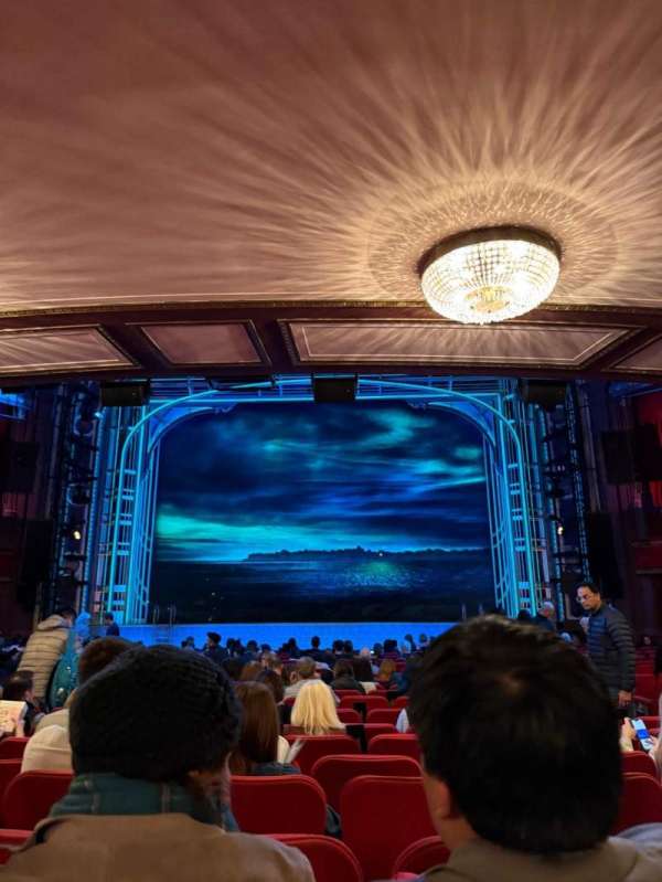 Broadway Theatre - 53rd Street, section: Orchestra C, row: T, seat: 105