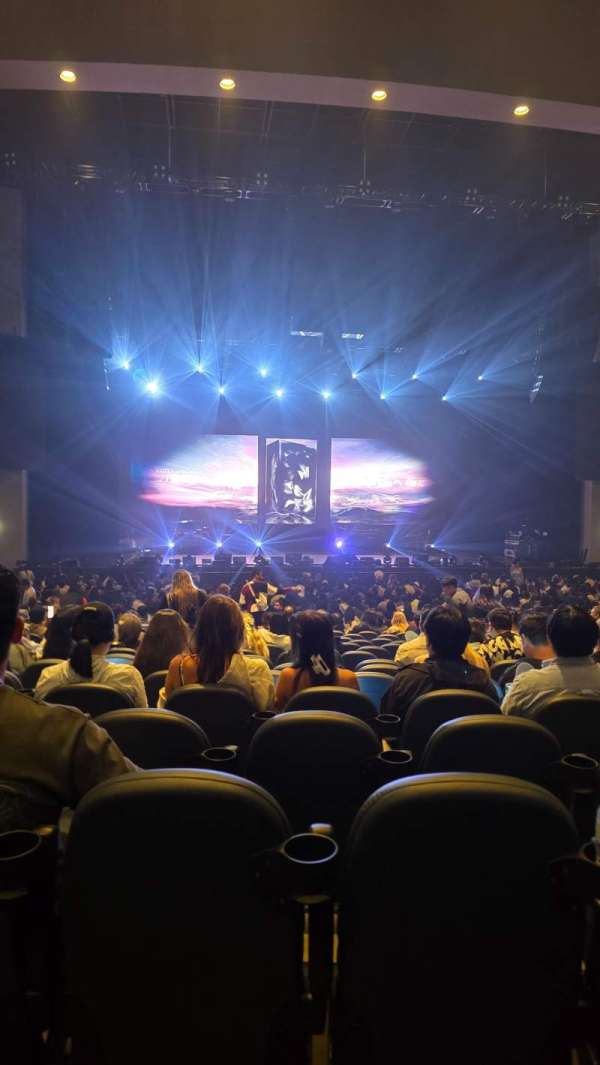 YouTube Theater, section: 103, row: R, seat: 8