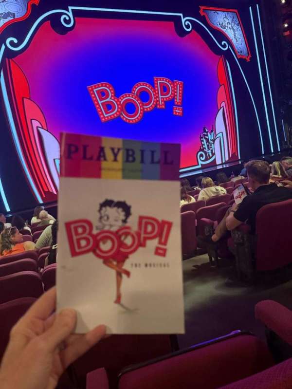 Broadhurst Theatre, section: Orchestra L, row: K, seat: 3