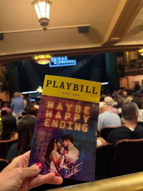 Belasco Theatre, section: Orchestra C, row: SRO, seat: 103