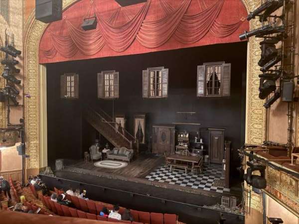 Barrymore Theatre, section: Front Mezzanine R, row: A, seat: 6