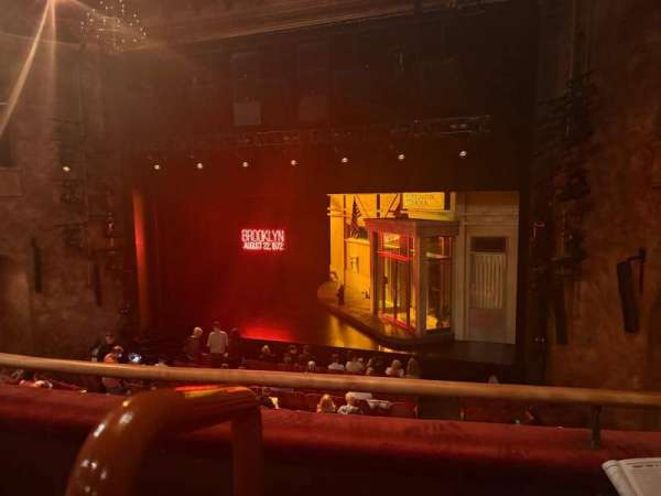 August Wilson Theatre, section: Mezzanine R, row: B, seat: 2