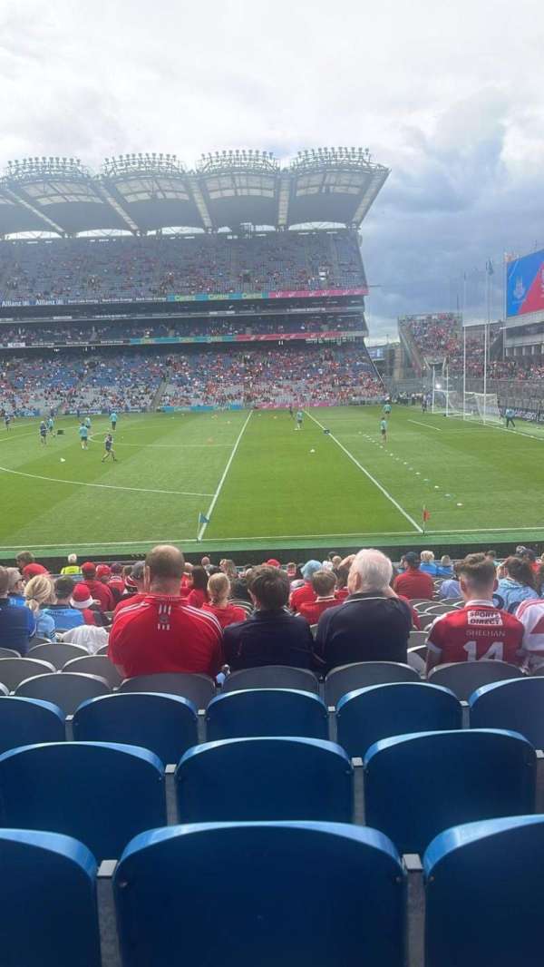 Croke Park, section: 302, row: X, seat: 8