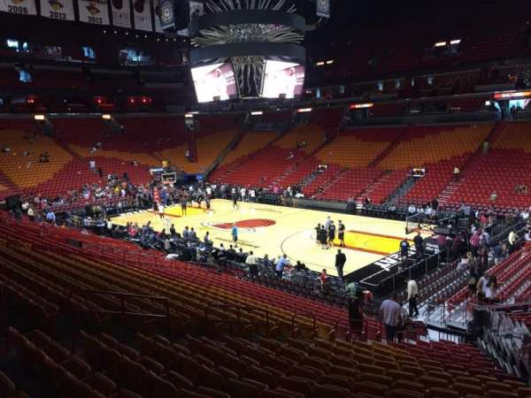 Kaseya Center, section: 104, row: 23, seat: 03