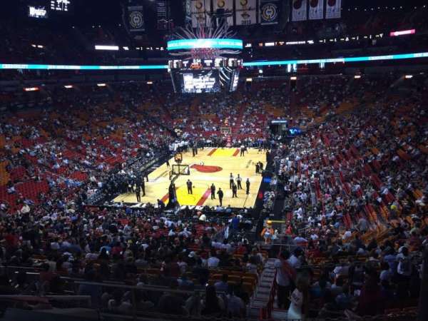 Kaseya Center, section: 124, row: 37, seat: 01