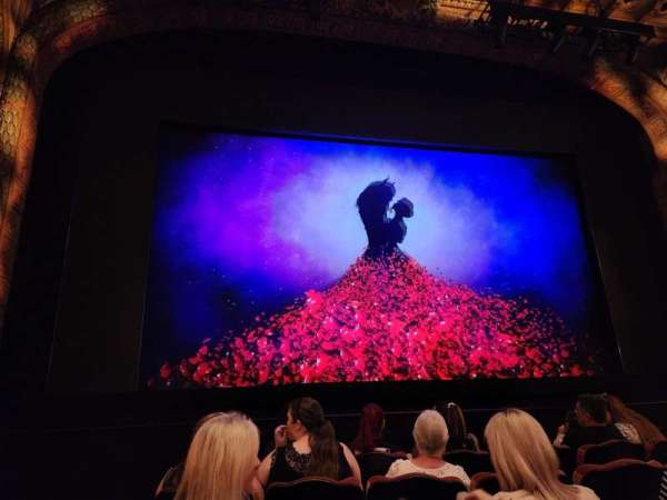 Capitol Theatre, Sydney, section: Stalls, row: B, seat: 17