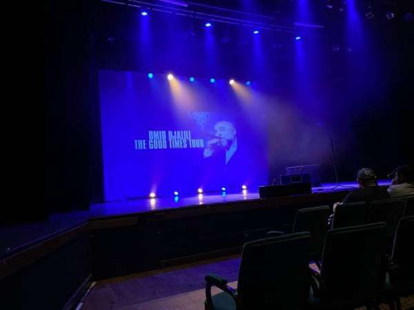 The Beck Theatre, section: Stalls, row: D, seat: 8