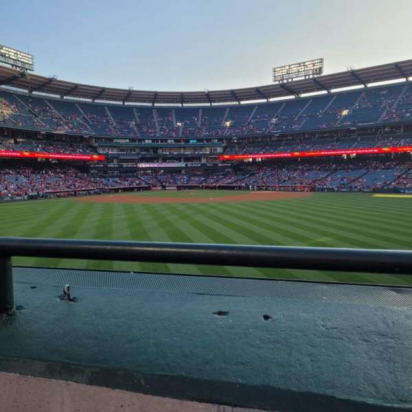 Angel Stadium, section: 240, row: A, seat: 4