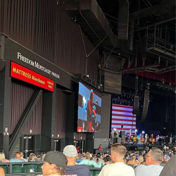 Freedom Mortgage Pavilion, section: 204, row: C, seat: 14