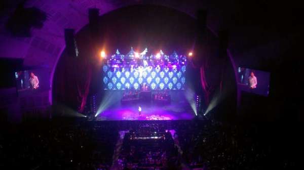 Radio City Music Hall, section: 3rd mezzanine 4, row: A, seat: 411